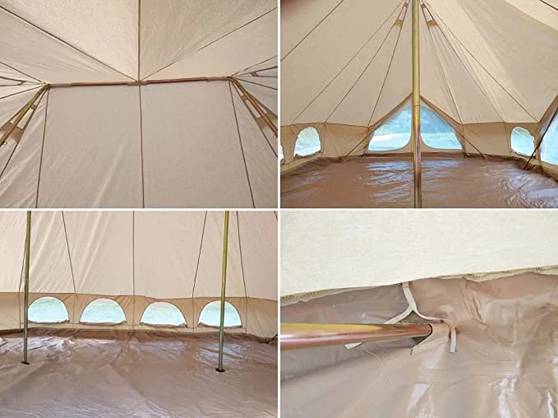 Палатка DANCHEL на 10 12 человек большая водонепроницаемая 6*4 м|tent cotton|bell tentdesign tent |