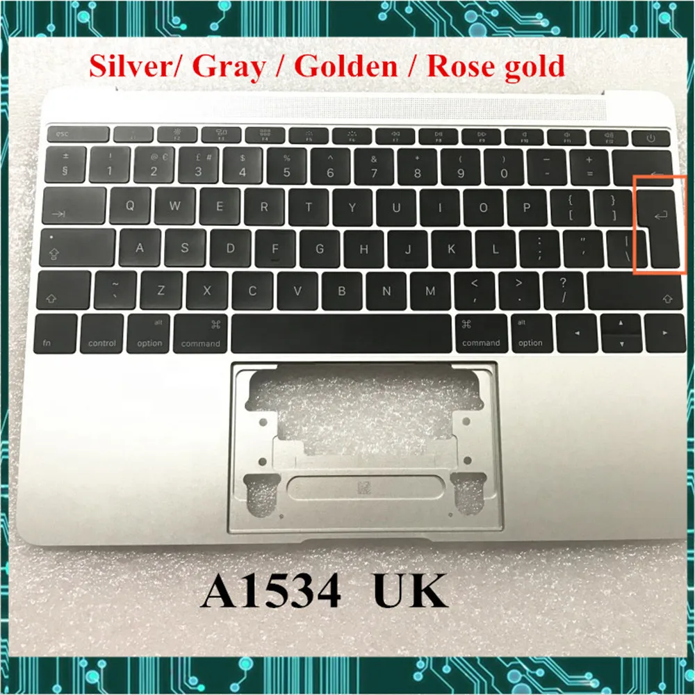 Оригинальная клавиатура 2015 года для Macbook 12 дюймов A1534 с английской раскладкой