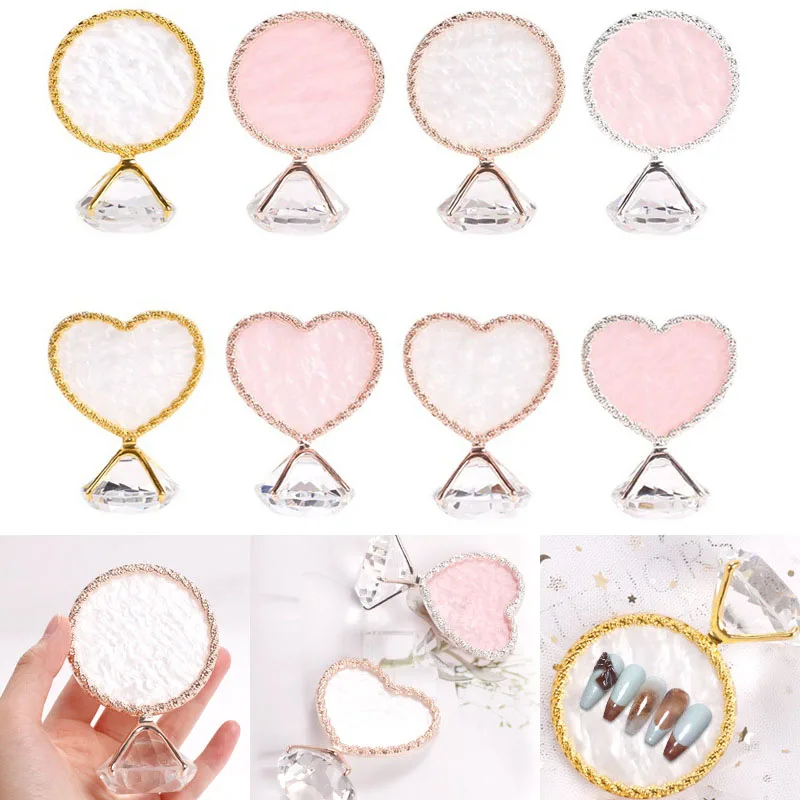 Бриллиантовая пластина для дизайна ногтей стенд демонстрации гель-лака