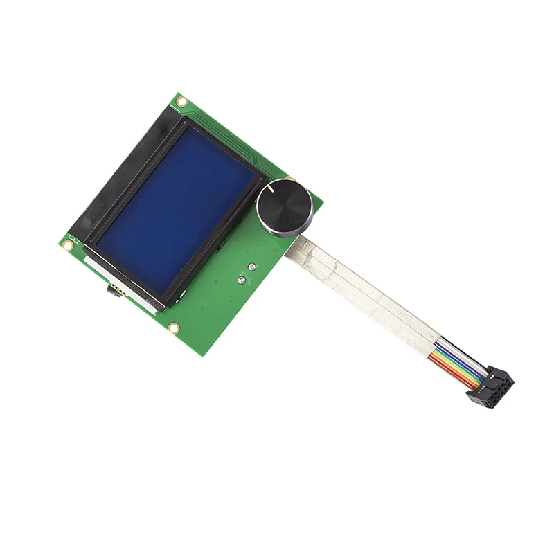 CREALITY 3d принтер части контроллера RAMPS 1 4 lcd 12864 панель управления синий экран +