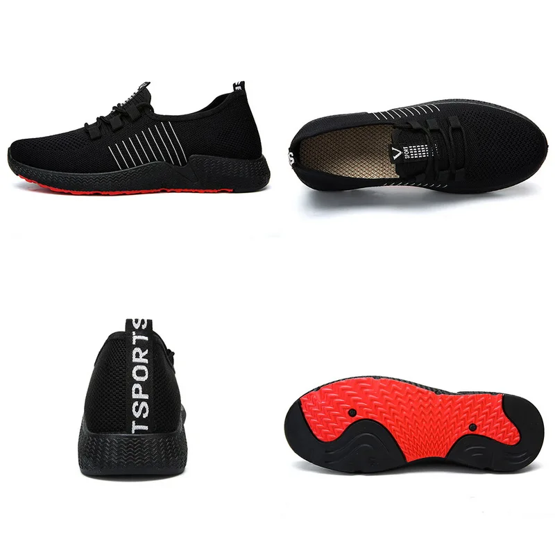 

Sneakers Shoes Mens Tennis Shoes Fashion Breathable Mesh Soft Sole Casual 2019 Fashion Athleti Ccomfort Light Male Sneakers
