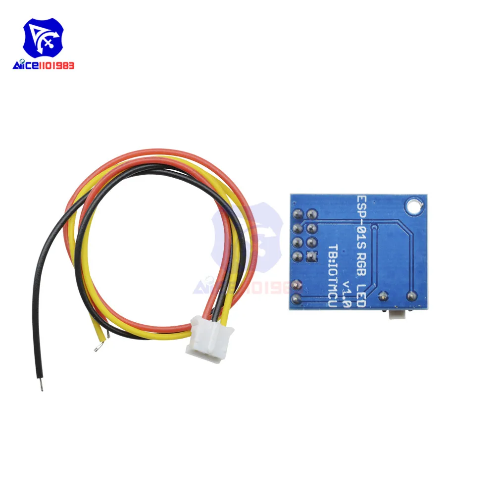 Diymore ESP8266 стандартная розетка WS2812 RGB светодиодный контроллер модуль адаптера