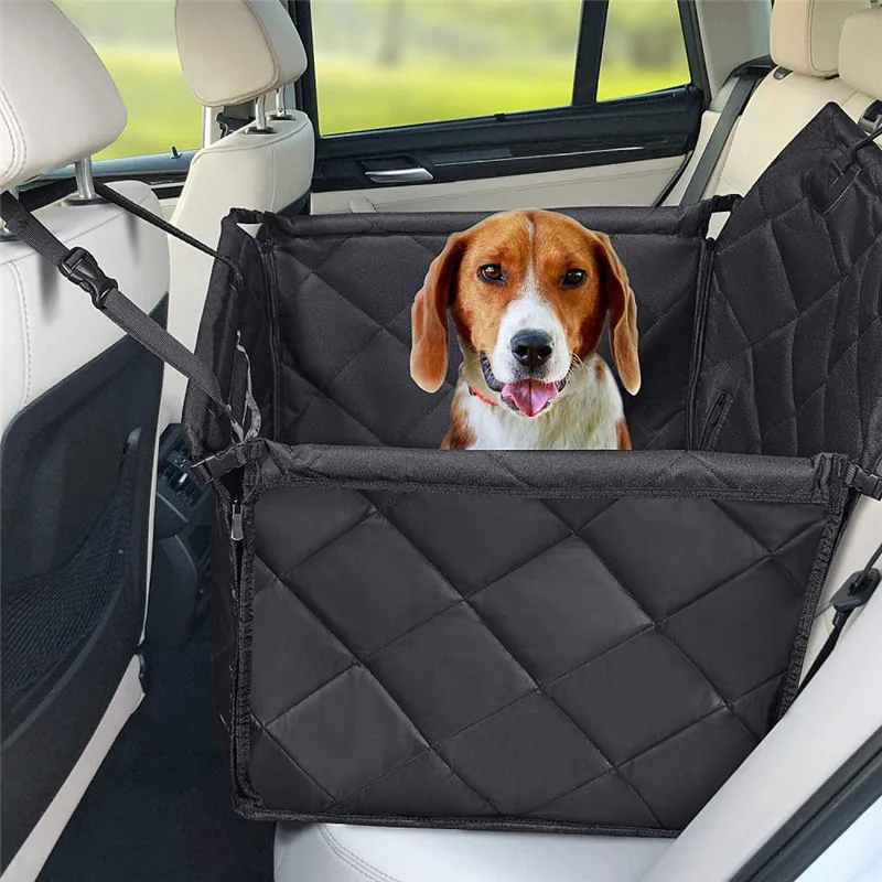 Dog Carrier Car Seat Cover for Dogs Travel Waterproof Dog Car Seat Cover Mats Pet Carrier Outdoor Dogs Cars Seats Cover Pet Mats