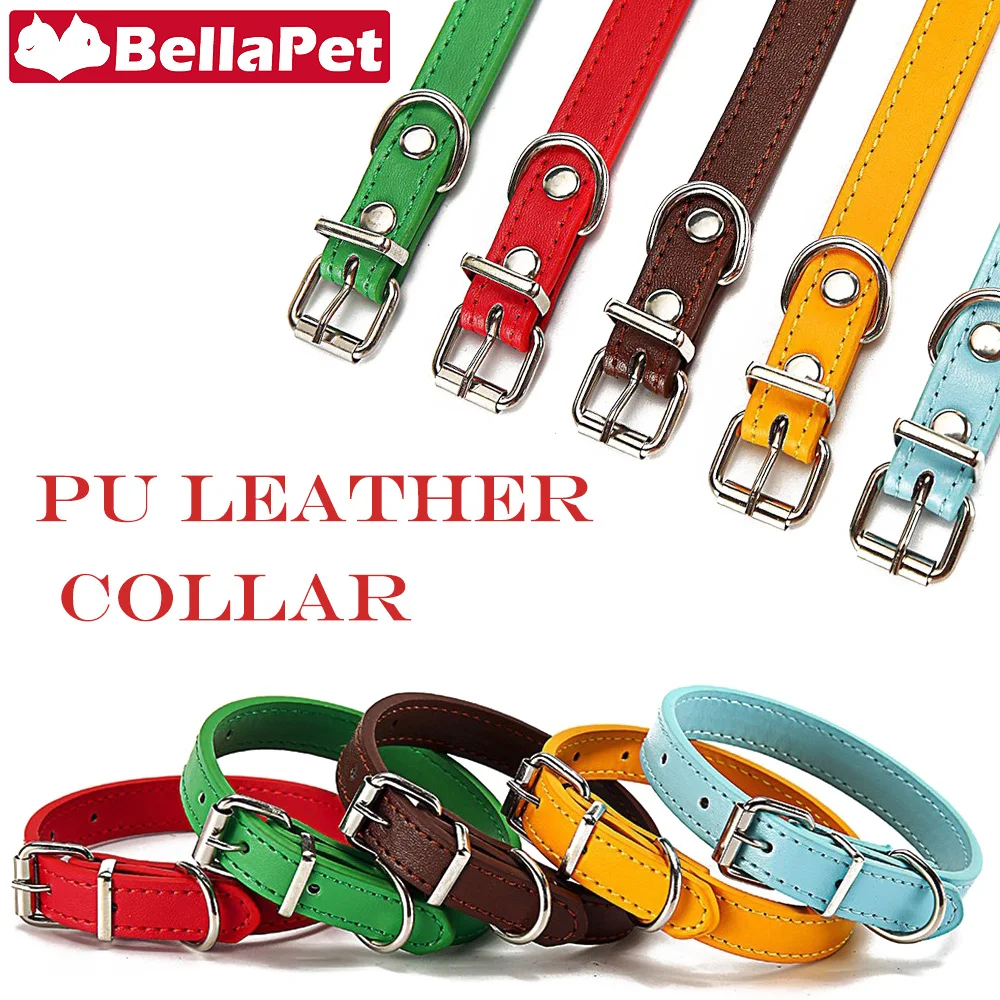 

Милый ошейник для маленьких собак, кожаный ошейник для собак и кошек, товары для домашних животных, ошейник для кошек, очаровательные аксесс...