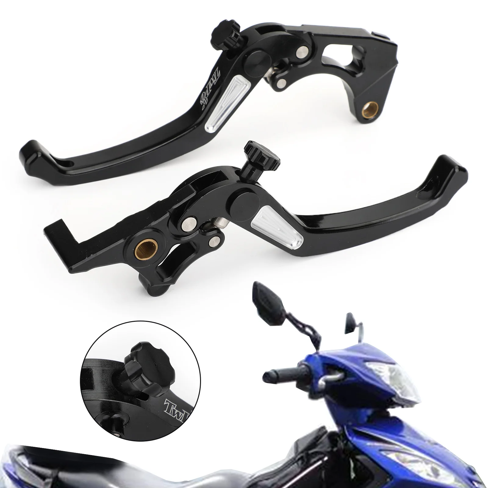 Areyourshop для Yamaha LC135 тормозные рычаги сцепления протектор рычаги для мотоциклов алюминий CNC 1 пара влево и вправо