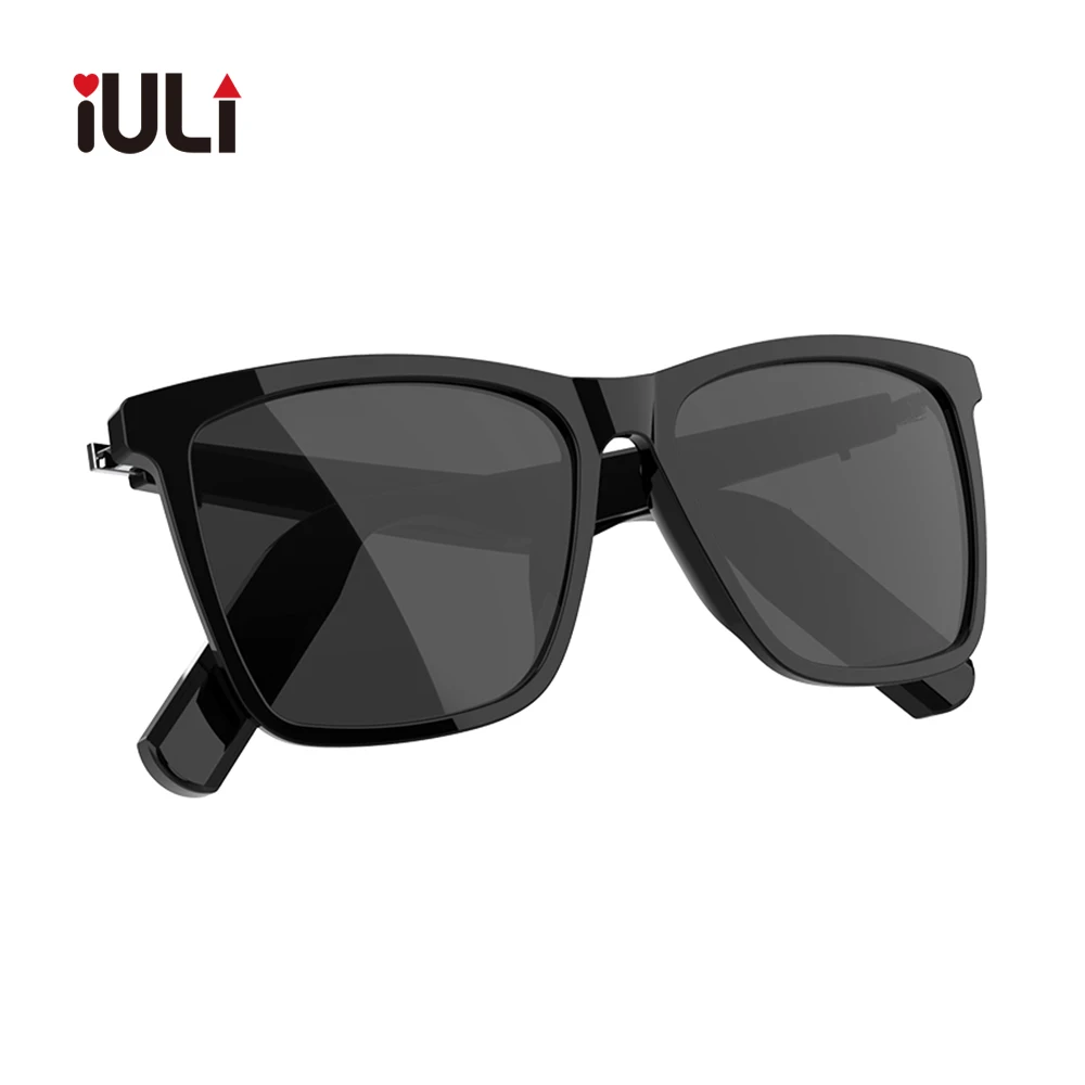 

Рождественский подарок iULi P7 умные беспроводные Bluetooth аудио очки со сменными линзами Модные солнцезащитные очки для отдыха на открытом возд...