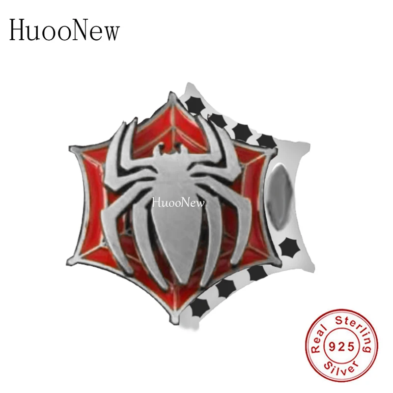

Spider Charms Fit Bracelet Necklace 925 Sterling Silver Animal Openwork Bead Jewellery Birthday Mum Wife Girlfriend Gifts