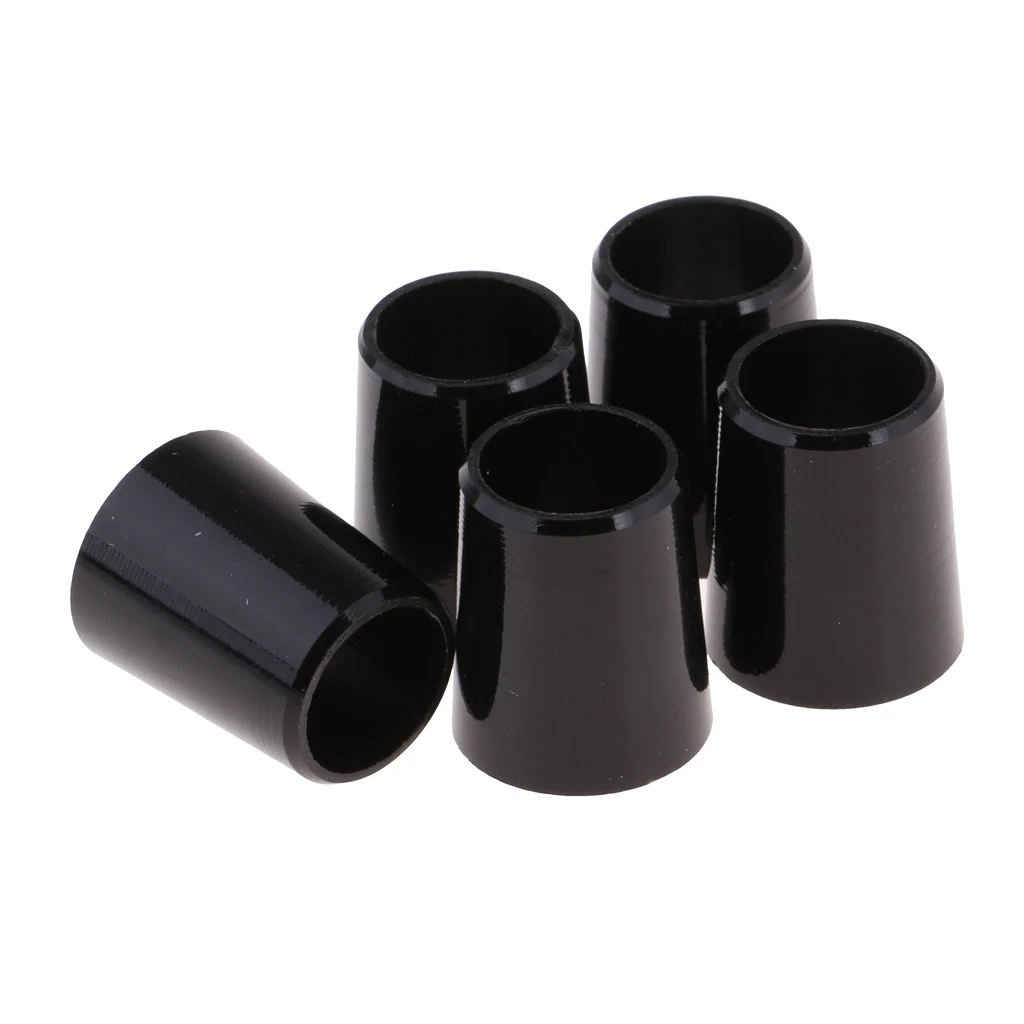 5pcs Black Golf Shaft Sleeve Ferrules .335 .370 Cap Adapter Ring 0.370 Iron Replacement | Спорт и развлечения