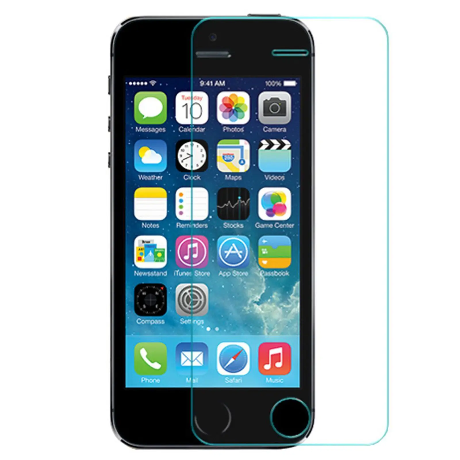 Защитная пленка для экрана из закаленного стекла 9H Iphone11 Pro Max X XS XR 6 7 8 Plus 3 шт.