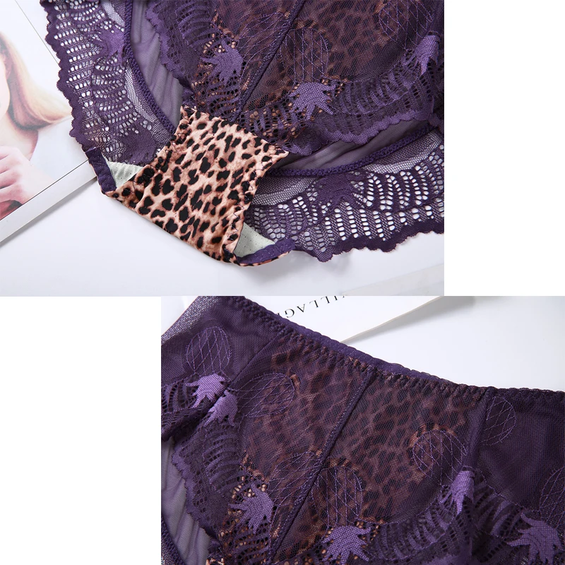 Julexy XXL-6XL, леопардовые женские трусики с высокой талией, плюс размер, сексуальное кружевное нижнее белье, сетчатые трусы, Прозрачное нижнее белье, трусики