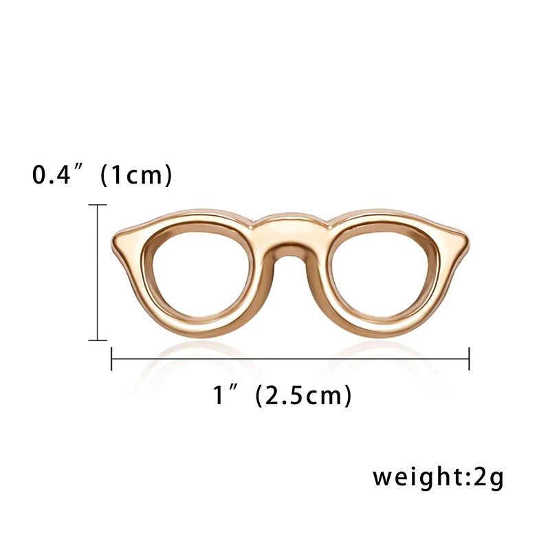glasses 1 Ринху серебряный цвет самолет улыбка лицо бабочка маленькие Броши Булавки для женщин Девушка воротник с лацканами костюм булавка брошь бижутерия - Окраска металла: glasses 1