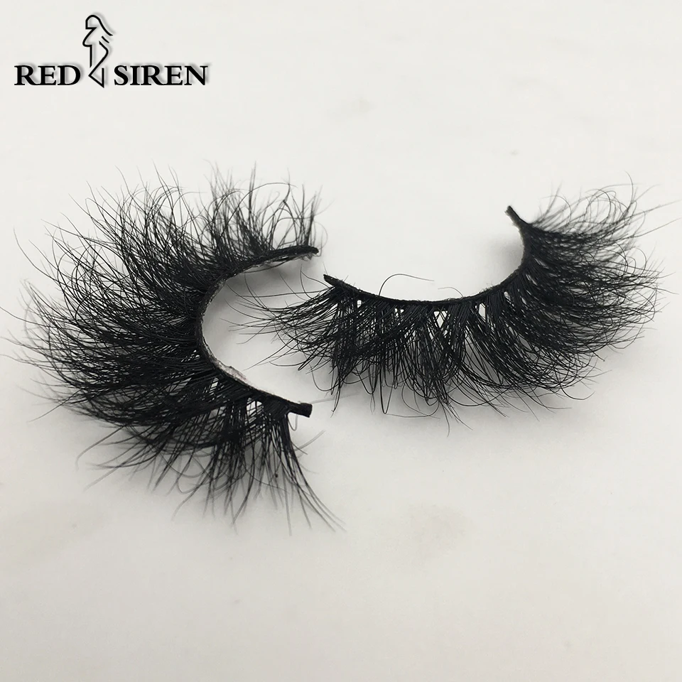 RED SIREN Fluffy Eyelashes 10mm-18mm 3d Mink Eyelashes Handmade Soft Volume Natural Lashes maquillaje Lash Vendors False Lashes