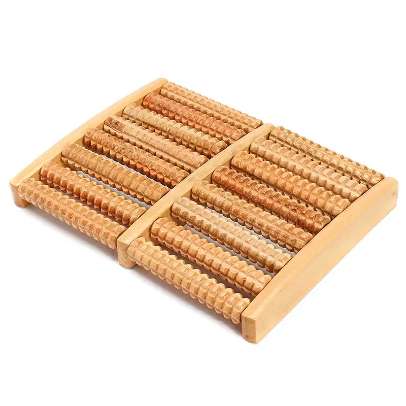 Деревянный валик для ног деревянный рефлекторный массаж расслабляющий