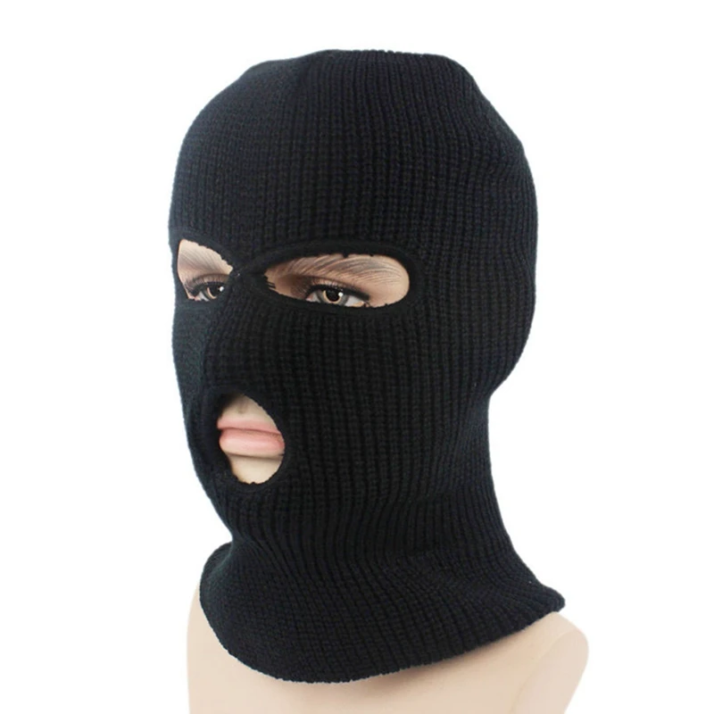 

Outdoor Cycling Windproof Full Face Mask Cover Knitted Hat Balaclava Winter Warm Ski Motorcycle Army Tactical Beanie Masks Hats