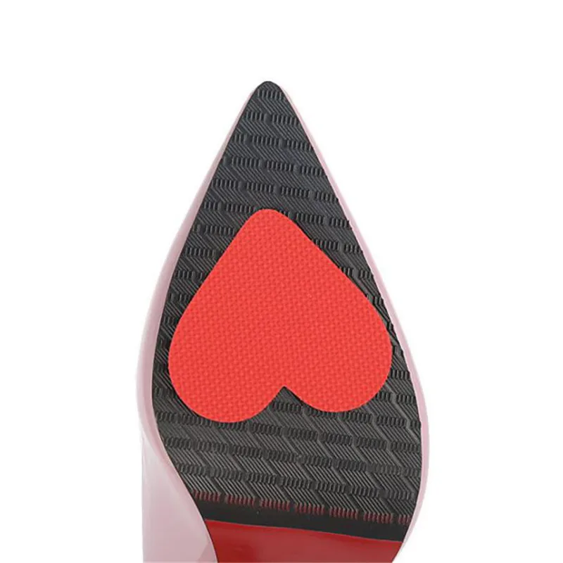1 Пара Противоскользящие Нескользящие резиновые стельки обувь на каблуке