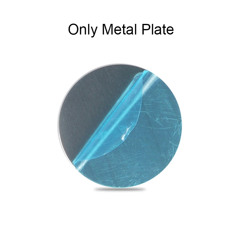 Автомобильный держатель для телефона IPhone X Xiaomi huawei Gravity, Металлическая магнитная приборная панель, крепление на вентиляционное отверстие, Магнитная подставка для мобильного телефона - Цвет: Matal Plate 1pcs
