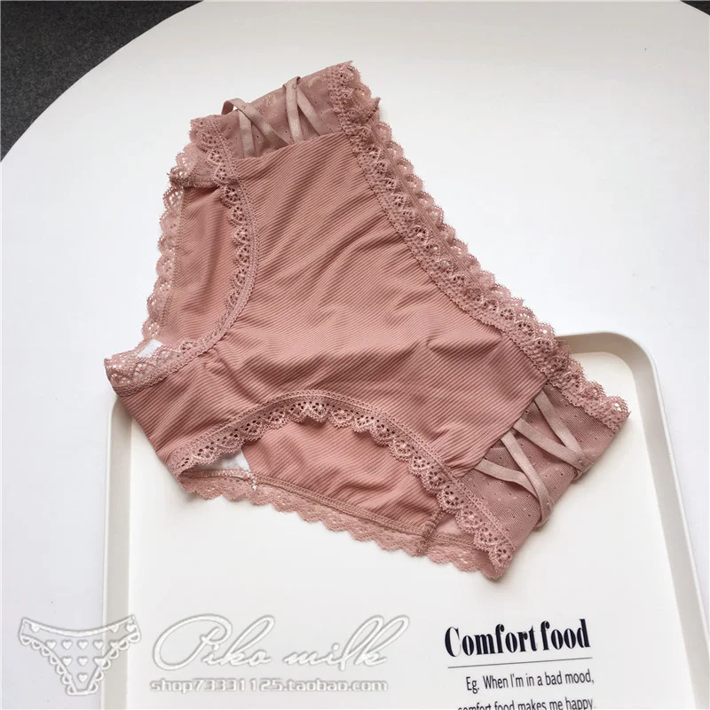 Однотонные трусики для девочек Милое сексуальное нижнее белье БЕРЕГОВОЕ