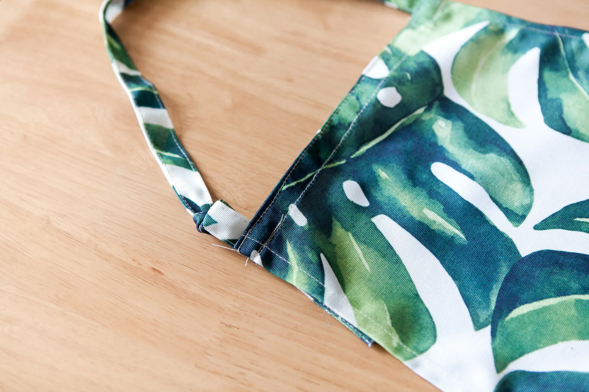 Monstera Печатный Водонепроницаемый Фартук из полиэстера и хлопка парные