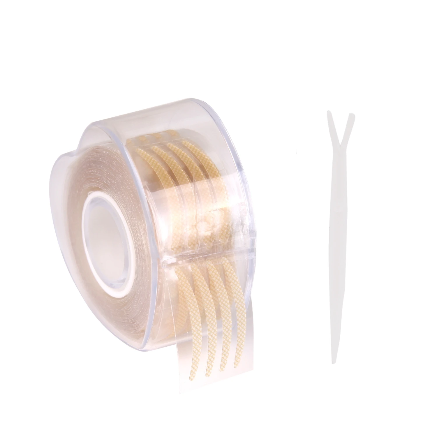 600 шт./кор. прозрачная бежевая двойная лента для век больших глаз S/L самоклеящиеся