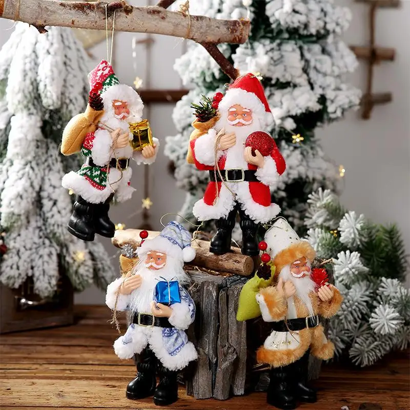 Christmas Dolls New Year Party Decor Kids Toys Gifts Navidad Decorations For Home Big Size Xmas Tree Hanging Pendants Ornaments | Дом и сад