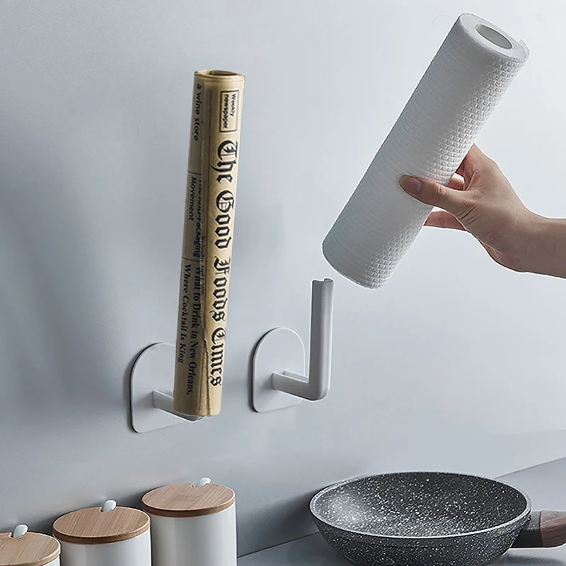 

3pcs Multi-Purpose Hooks Kitchen Self Adhesive Seamless Punch-free Stickers Household Rack Wall Storage Hook Home Storage Tools