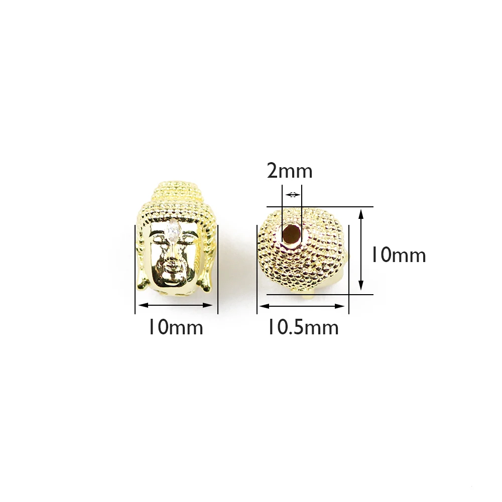 Бусины-разделители из тибетского металла 4 шт./лот для изготовления украшений