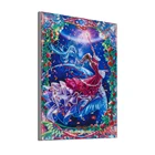 DIY Леди Принцесса 5D алмазная живопись вышивка крестиком особая форма Стразы частично с алмазной Cusack