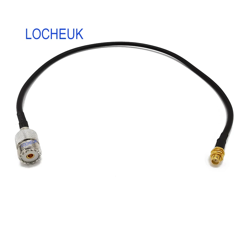 Кабель LMR200 гнездовой разъем SMA в гнездо UHF SO 239 радиочастотный коаксиальный