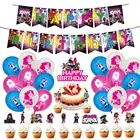 46 шт. Новые товары для вечевечерние в пятницу Funkin, Мультяшные игры, украшения для вечевечерние, шары, капкейк, Топпер, игрушки для детей на день рождения