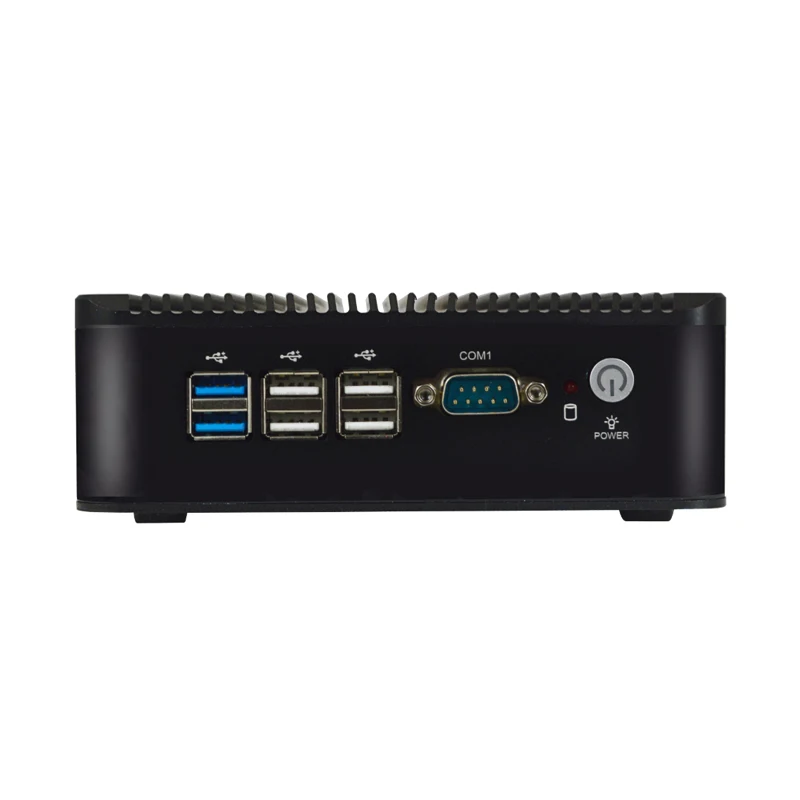 Мини ПК без вентилятора J1900 4 ядра DDR3L VGA + HDMI K поддержка 3G 4G Wi Fi|Корпуса для