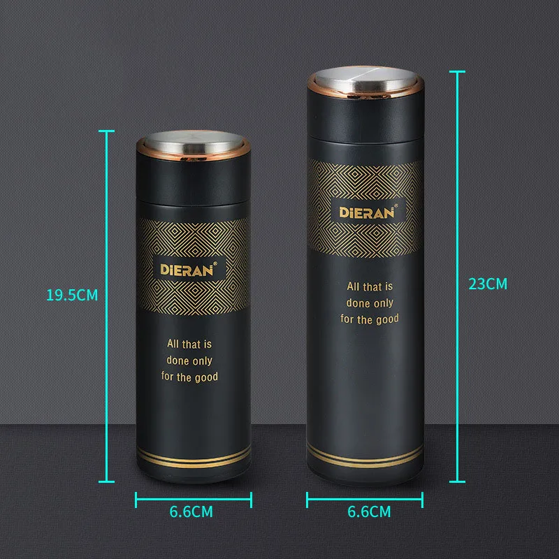 350/500 мл Термос с двойными стенками из нержавеющей стали термос для бизнеса