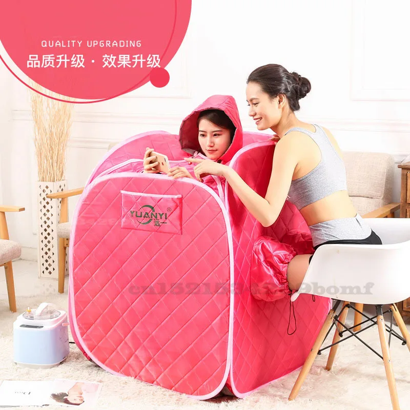 Паровая Сауна для взрослых паровой домашний аппарат одна Детокс фумигация с