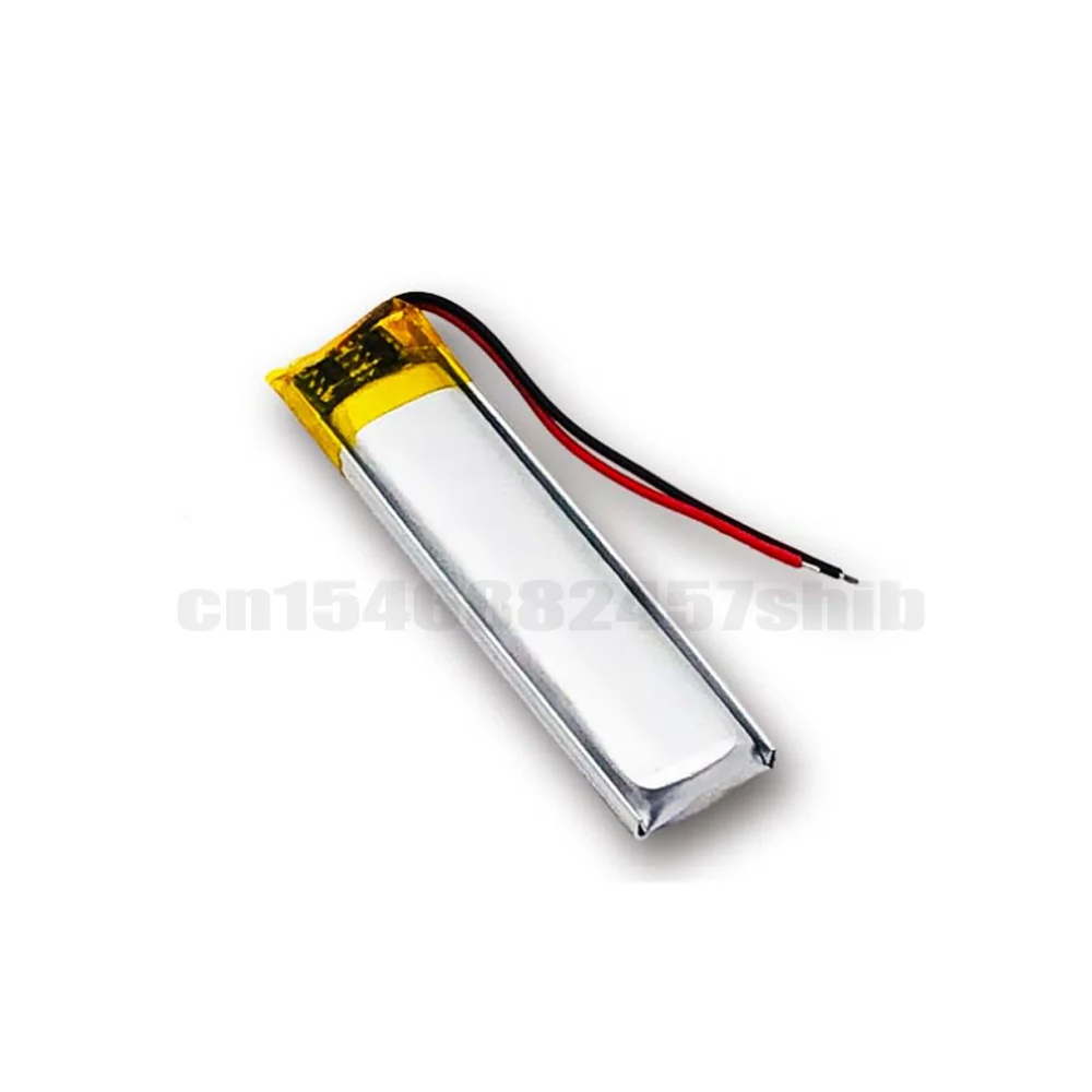 Литий-полимерная перезаряжаемая литий-ионная батарея 3 7 в 380 мАч для MP3 MP4 MP5 GPS |