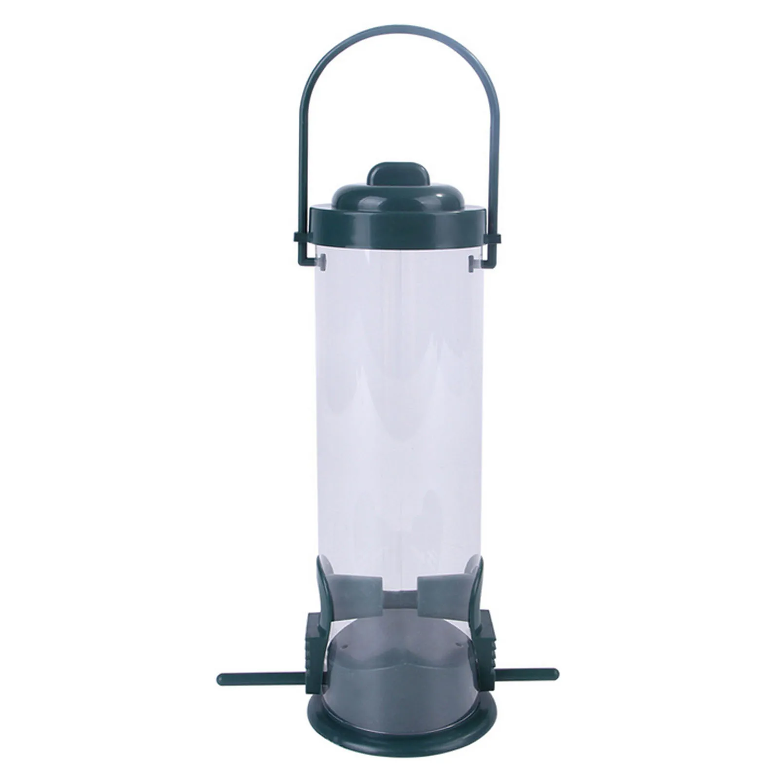 

Wild Bird Feeder Outdoor Hanging Windproof Ball Type Bird Feeder Pet Products Outdoor Garden Hanging Ports Plastic Feeder