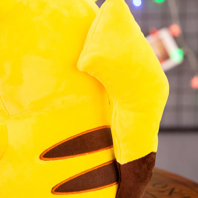 Плюшевые игрушки TAKARA TOMY Pokemon Pikachu мягкие из японского фильма аниме куклы