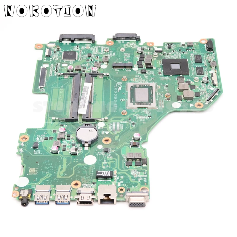 Verkaufen NOKOTION NBMWW11002 DA0ZRZMB6D0 Für Acer Aspire E5-522G Laptop Motherboard A10-8700P CPU DDR3L ATI Graphics