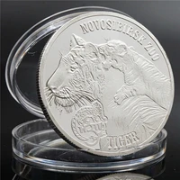 animal coin king of beasts tiger commemorative coin commemorative medal silver coin british queens head crafts collectibles