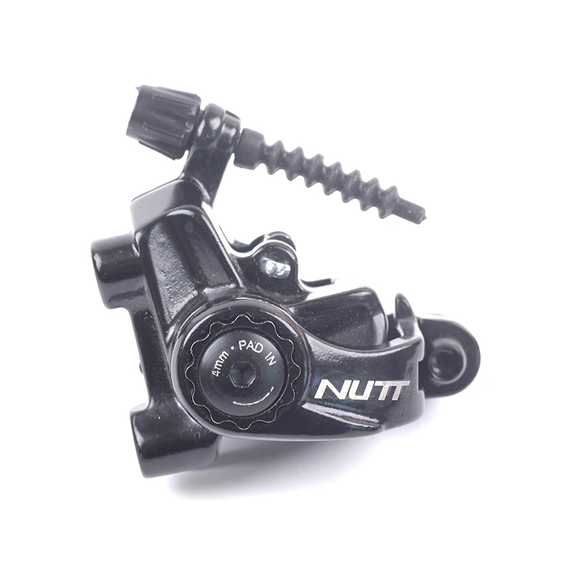 NUTT Mechanical Road Bike Disc Brake Double Action Flat Mount 140mm 6-Bolts Rotor Bicycle Caliper Front &amp Rear | Спорт и