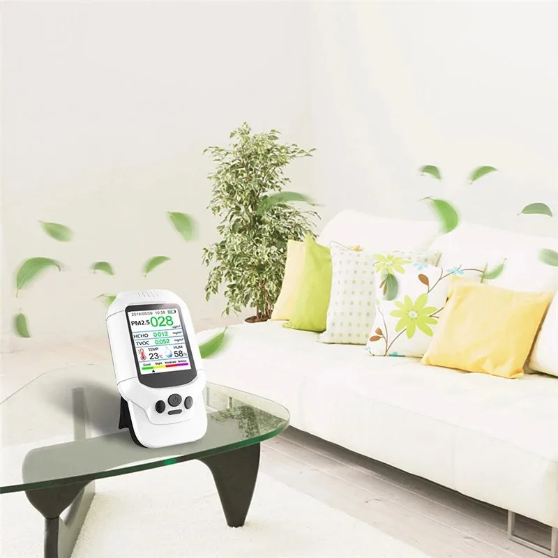 Multi-functional Formaldehyde Monitor Air Quality Detector HCHO CO2 TVOC Detect Carbon Dioxide Gas Analyzer | Инструменты