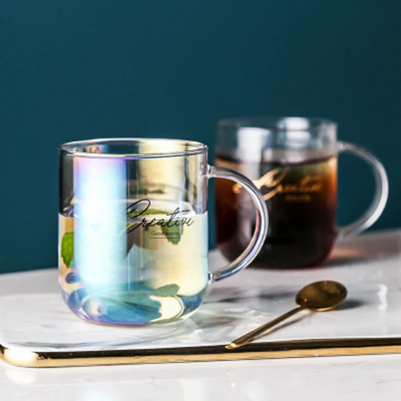 

Set of 2-470ml fashion quality home morning water glass cup top quality milk office coffe drinking glass GLA-107