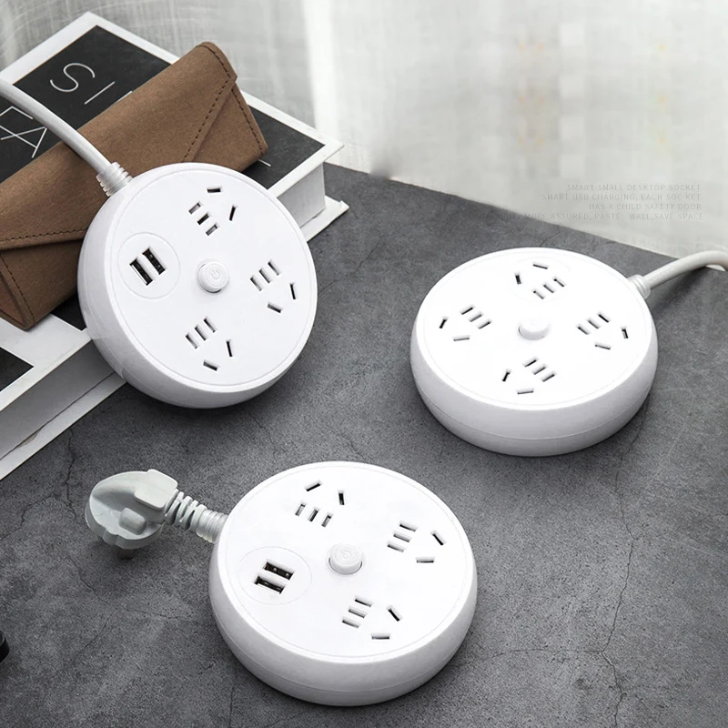 

Удлинитель электрический с выдвижным шнуром и USB-портом