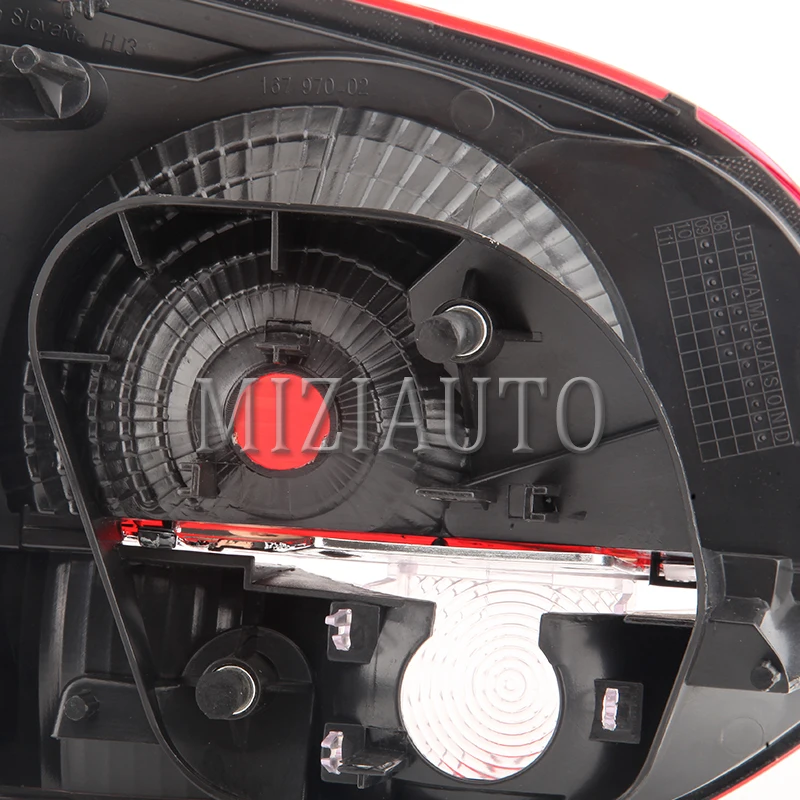 Для VW Golf Mk6 Golf 6 Хэтчбек 2009-2013 задний светильник левый/правый Предупреждение светильник хвост светильник s в сборе тормозной светильник противотуманная фара