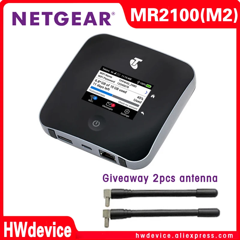 Оригинальная разблокированная Мобильная точка доступа Netgear Nighthawk M2 MR2100 Cat20 4GX