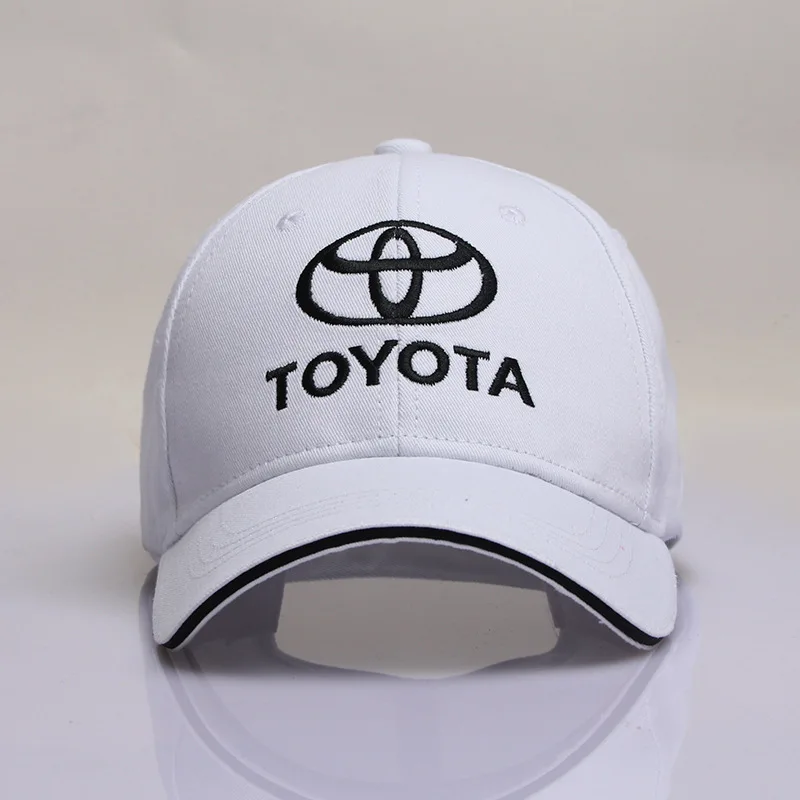 Модная хлопковая бейсболка с логотипом автомобиля для Toyota вышивкой в виде букв