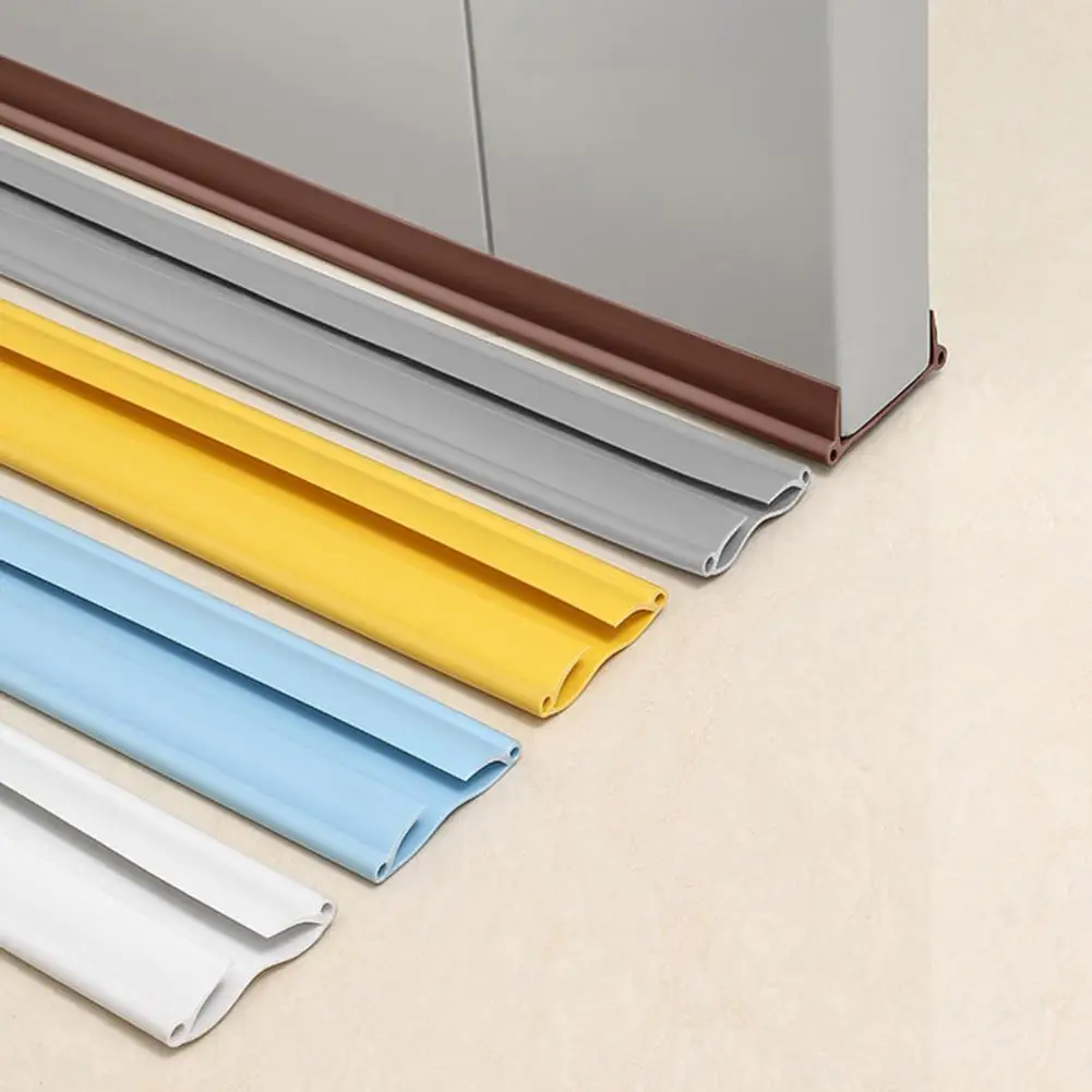 

Door Bottoom Sealing Strip Waterproof High Elasticity Noise Reduction Under Door Sealing Door Weatherstrip
