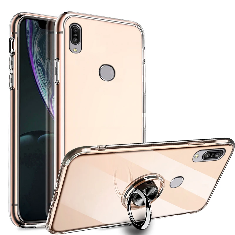 Ультратонкий прозрачный чехол-ккуэт для Sony Xperia L2 L3 M5 Z5 TPU мягкий силиконовый держатель прозрачный телефонный чехол задняя крышка