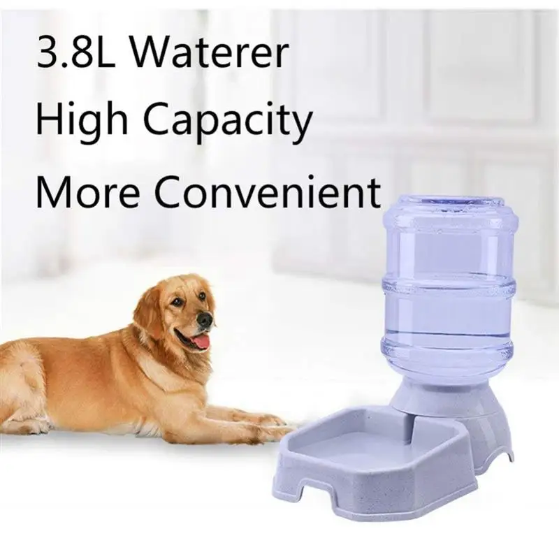 Автоматическая поилка для кошек и собак л 2 в 1 | Дом сад