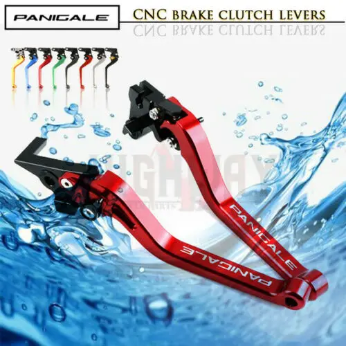 

Motorcycle Brake Handle Bar Lever CNC Aluminum Long Adjustable Brake Clutch Levers For DUCATI 1299 Panigale/S/R 2015-2018
