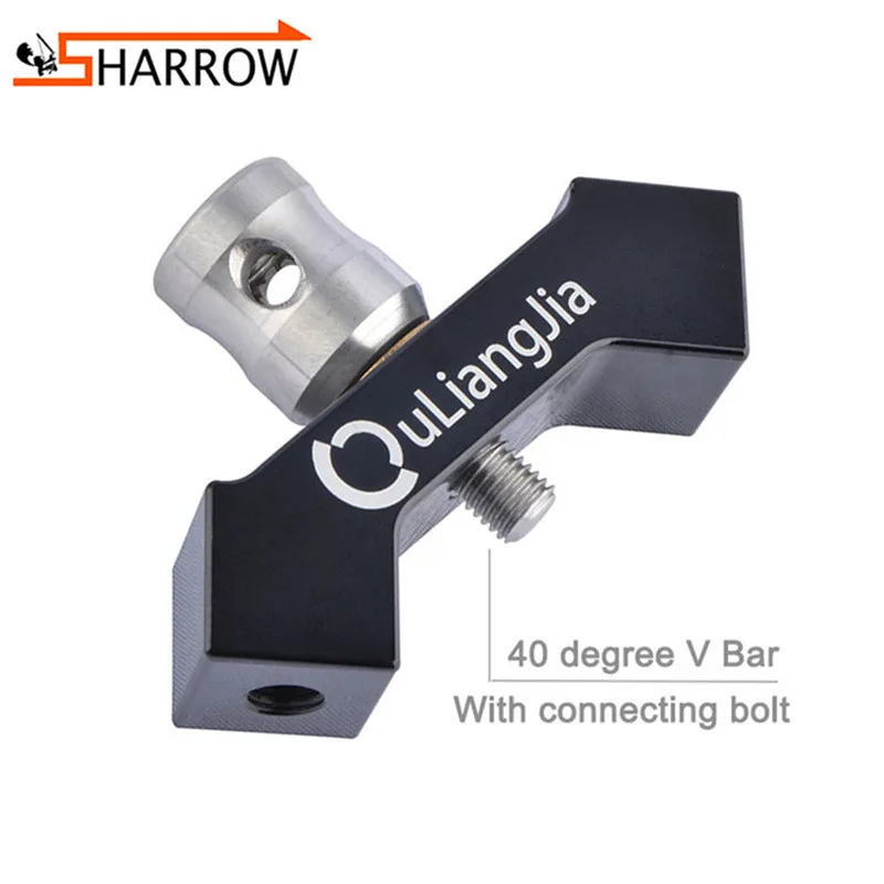 Тренировочная штанга для стрельбы, 40-градусный вольтовый шарнир для стрельбы из лука, соревнований, изогнутый лук и стрела, Охотничьи аксессуары