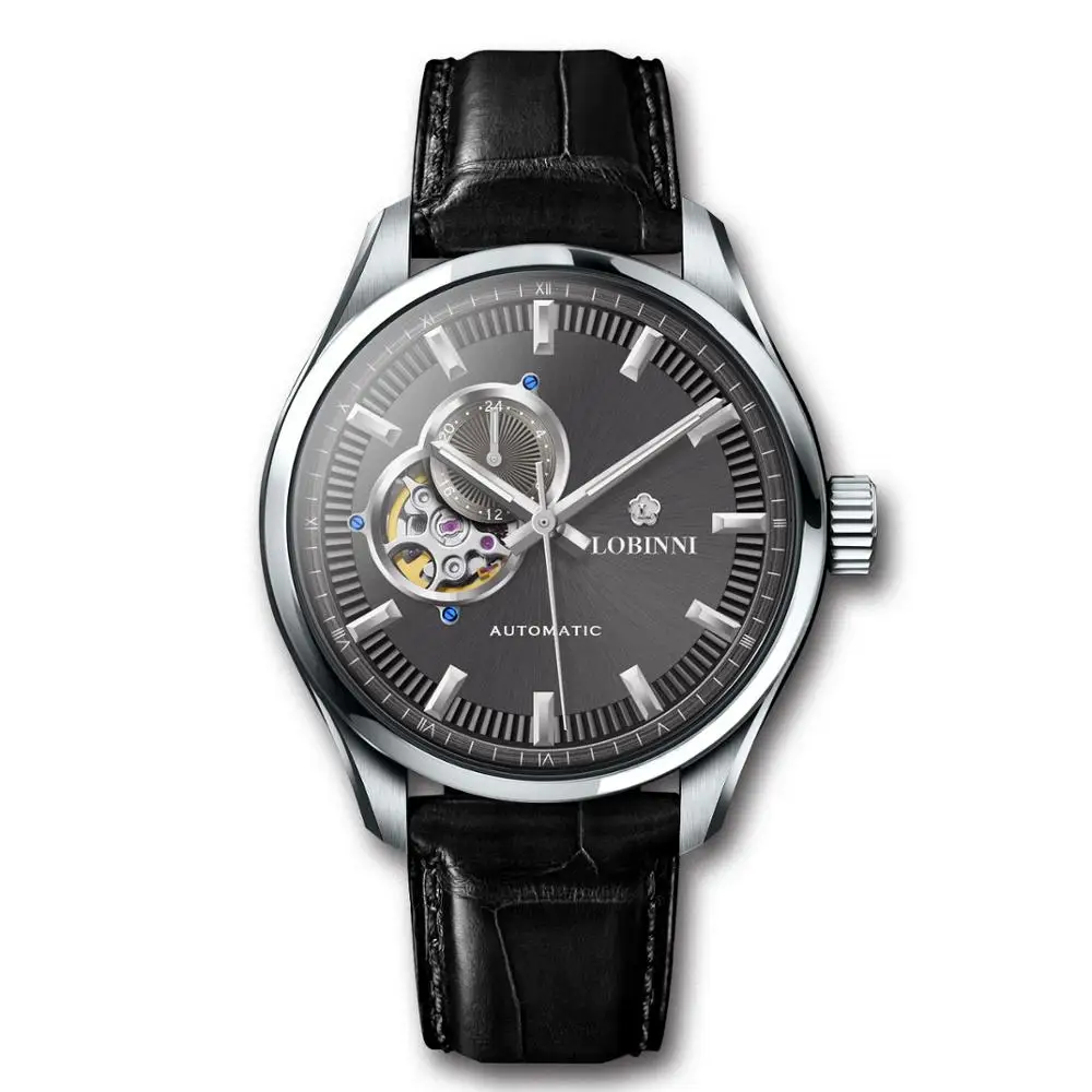 Часы наручные LOBINNI Мужские автоматические роскошные механические швейцарские
